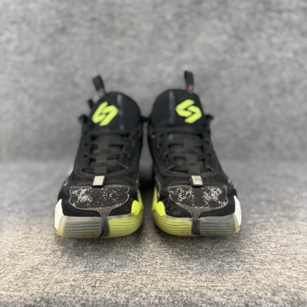 ✅Nike Air Jordan Luka 2 TB Men's Size 9.5 Black Volt Basketball Shoes Sneakers - Picture 5 of 10